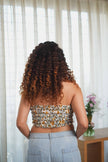 Sun-Bloom Smocked Tube Top